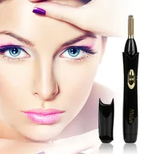 Meiye Brand Heated Eyelashes Curler Electric Warped False Eye Lashes Curler Dual Wires Long Lasting
