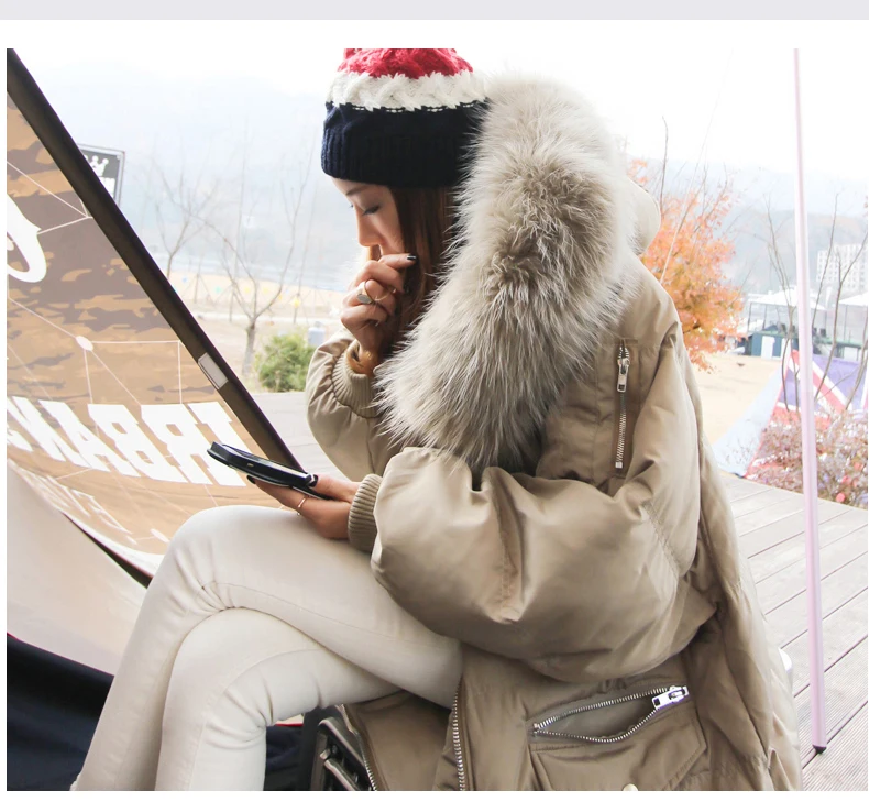 H.SA Large Fur Collar Women Parkas 2018 Female Oversize Thicken Cotton Parka X-Long Ladies Outerwear Jacket Winter Snowwear Coat H.SA Large Fur Collar Women Parkas 2018 Female Oversize Thicken Cotton Parka X-Long Ladies Outerwear Jacket Winter Snowwear Coat