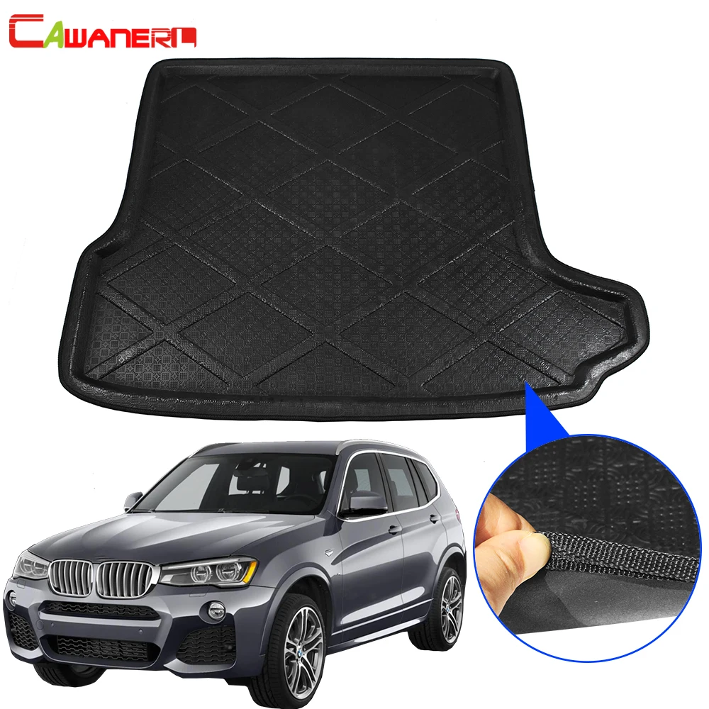 For BMW X3 F25 2011-2017 Boot Cargo Liner Trunk Luggage Tray Floor Mat Carpet