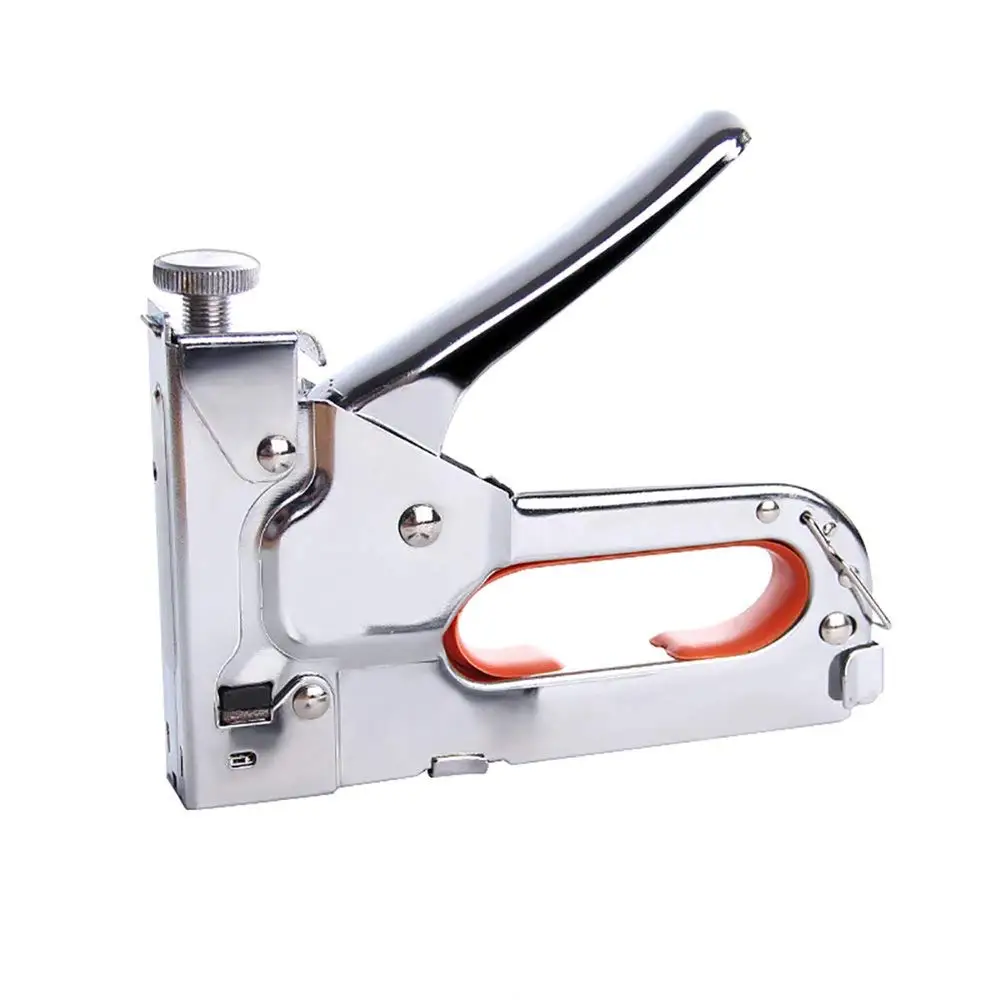 

MyLifeUNIT 3-in-1 Heavy Duty Stapler Gun for Wood Cable Wire Hand Tacker Operated Nail Gun for Decoration