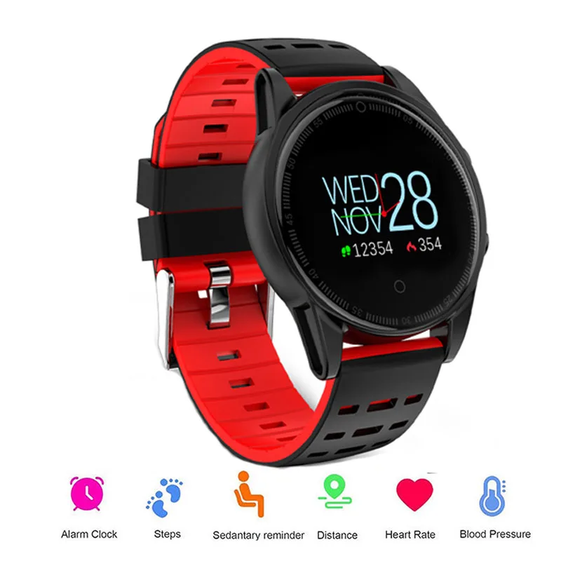 

Men's and women's multi-function smart watch heart rate monitor outdoor sport R13 with fitness tracker wristband Bluetooth Watch