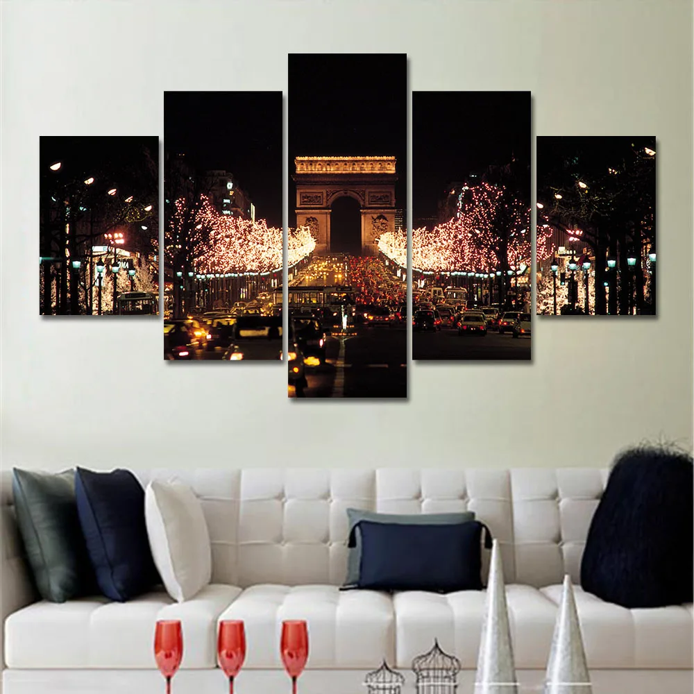 Online Get Cheap Canvas Art Sets -Aliexpress.com Alibaba Group 5 Piece Canvas Art Set Oil Painting Landscape Mordern Paintings City Wall Art Canvas Prints Canvas Painting Art for Living Room - Online Get Cheap Canvas Art Sets -Aliexpress.com Alibaba Group