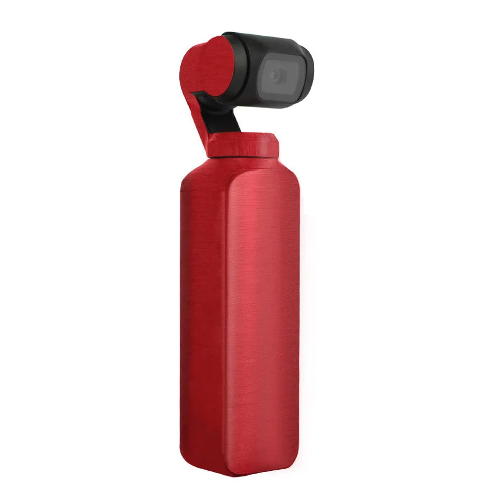 

Metallic Color Waterproof Solid PVC Skin Brushed Texture Protective Gimbal Accessories Camera Sticker Film For DJI OSMO Pocket