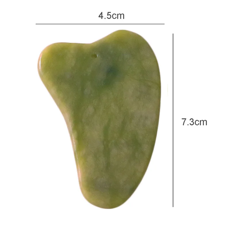 Натуральный нефритовый гуаша доска для выскабливания глаз лица выскабливание гуаша спа массажный инструмент для здоровья красота акупунктурные точки пластинчатый массажер