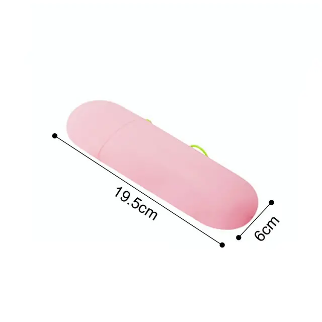 IVYSHION 1PC Portable ToothBrush Storage Box Travel Camping Toothbrush Case Cover Safety Health Bathroom Storage Organizer Box tanie i dobre opinie Nowoczesne Błyszczący Przyjazne dla środowiska Portable toothbrush box Prostokąt Pudełka do przechowywania pojemniki IVYSHION 1PC Portable ToothBrush Storage Box Travel Camping Toothbrush Case Cover Safety Health Bathroom Storage Organizer Box tanie i dobre opinie Nowoczesne Błyszczący Przyjazne dla środowiska Portable toothbrush box Prostokąt Pudełka do przechowywania pojemniki