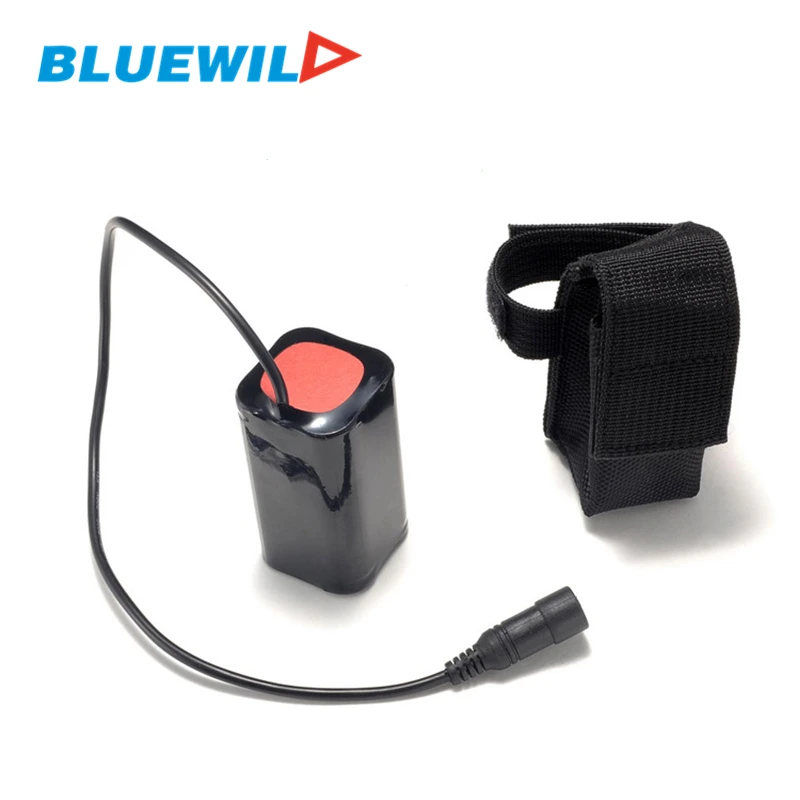 New Bicycle Light Battery Pack 8.4V 10000mAh Power Bank 4x 18650