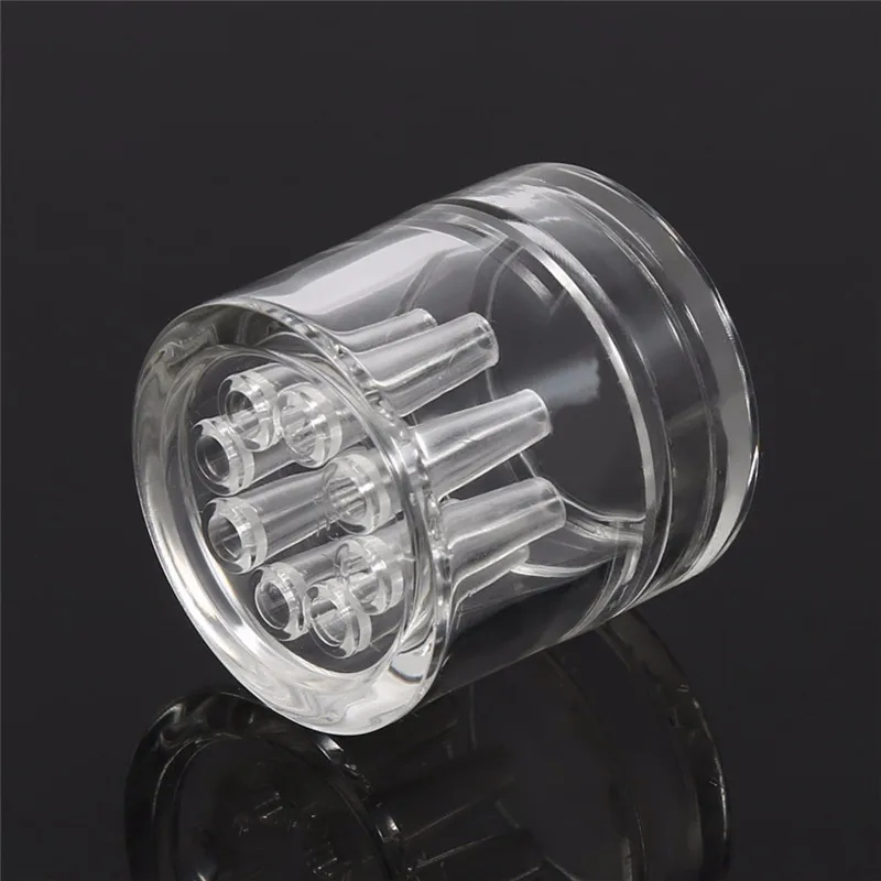 8 Hole Snail Trap Transparent Leech Vivarium Planarian Pest Catch Pen Red Bee Shrimp Worm Bait Feeding Box Aquarium Cleaner Tool2