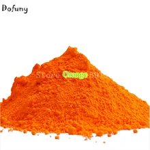 Неоновый оранжевый цвет флуоресцентный пигмент фосфорный порошок, 100 г/лот украшения Флуоресцентный порошок живопись