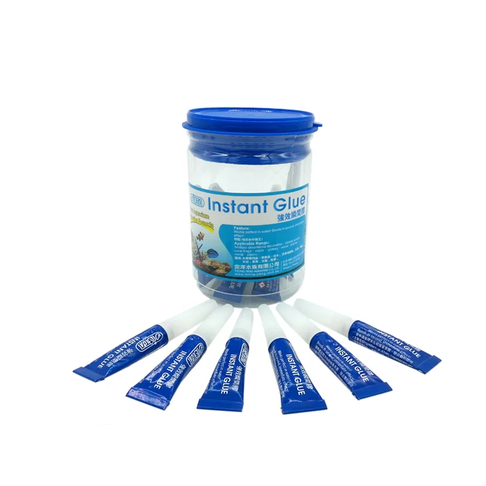 

ISTA brand Coral frags sps base and water plants moss fixed to rock aquarium instant glue, fish tank decoration