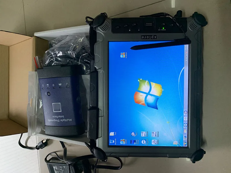 

WIFI New multiple diagnostic interface G-M Scanner G/M MDI with GDS2+TECH2WIN software ssd in ix104 tablet i7 super speed
