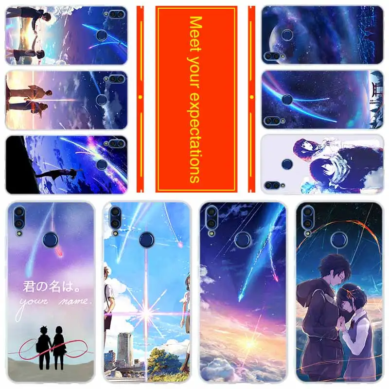 Мягкий силиконовый чехол для Huawei Honor 30 20 Pro 10 9 9X Lite 10i 9a 8a 7a 30s kiminoawa с вашим именем и