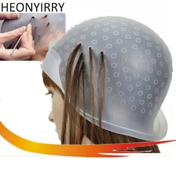 

Reusable Professional Salon Hair Color Coloring Highlighting Dye Cap for Hair Extension Styling Tools Barber Beauty Hair Salon