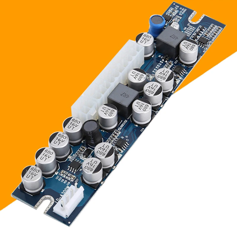 

DC DC ATX Peak PSU 12V 300W Pico ATX Switch Mining PSU 24pin MINI ITX DC to Car ATX PC Power Supply For Computer