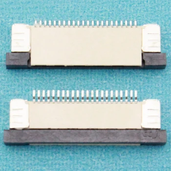 

(100Pcs/lot) 1.0mm-22P Drawer Mode High Contact Type 22Pin 1.0mm Pitch FFC FPC Connector Wholesale