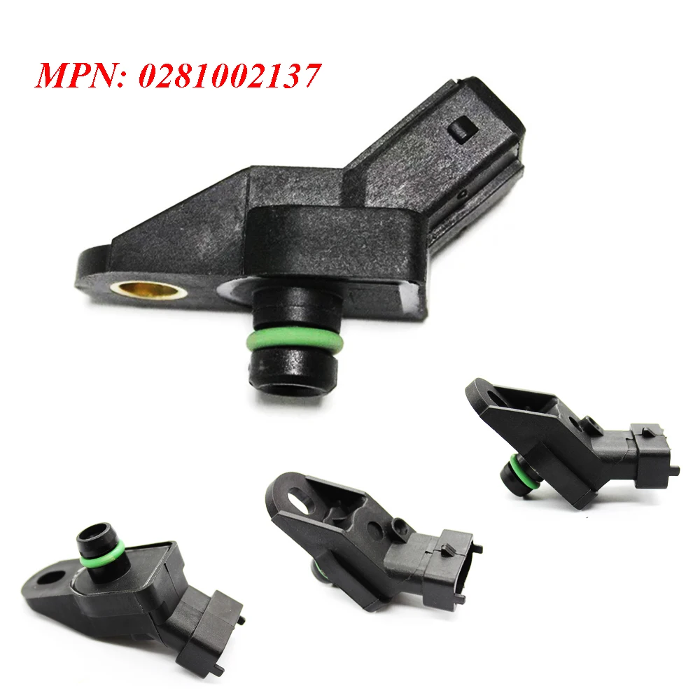 

JEAZEA 0281002137 3 Pin Turbo Boost Pressure Sensor For Volvo C70 S70 V70 S40 V40 S60 TURBO 1999 2000 2001 2002 2003 2004