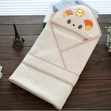 Спальный конверт для малышей, хлопковое хлопчатобумажное одеяльце, теплая зимняя одежда, костюм 0-2 лет для новорожденных мальчиков и девочек, Cobertor Do Babe XL46