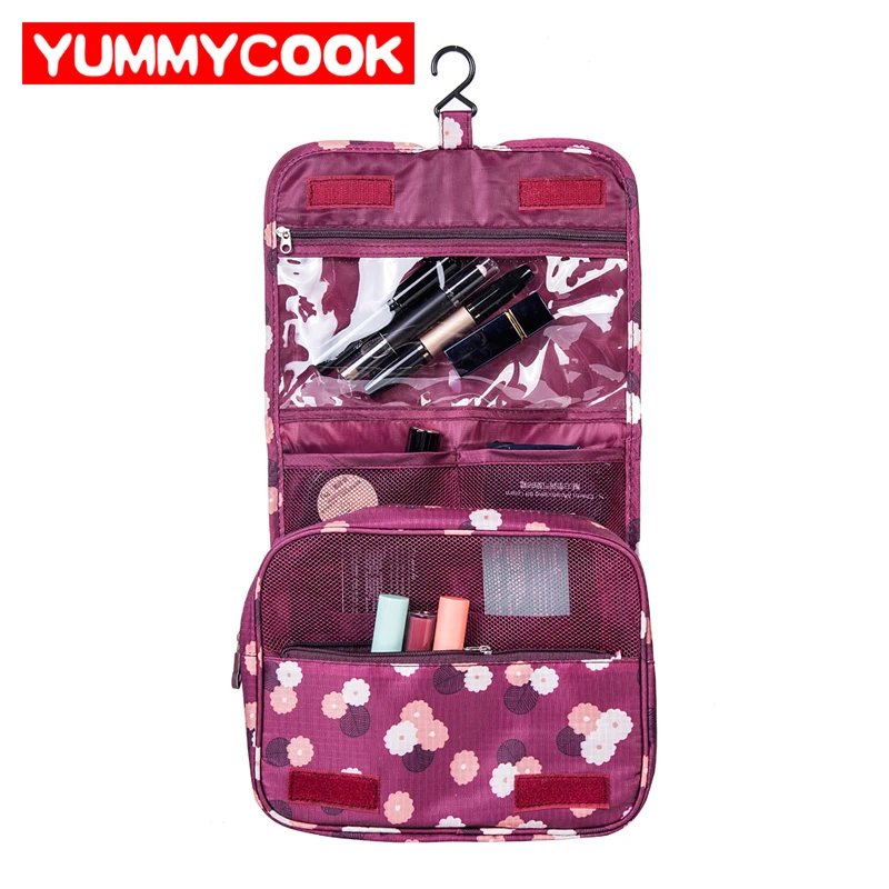 تعليق الزينة تخزين حقائب السفر للطي غسل الحقيبة منظم أدوات التجميل بالجملة صب الكثير اكسسوارات لوازم المنتجات