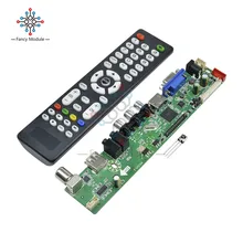 Новый универсальный ЖК-контроллер разрешение ТВ материнская плата VGA/HDMI/AV/tv/USB HDMI интерфейс драйвер платы