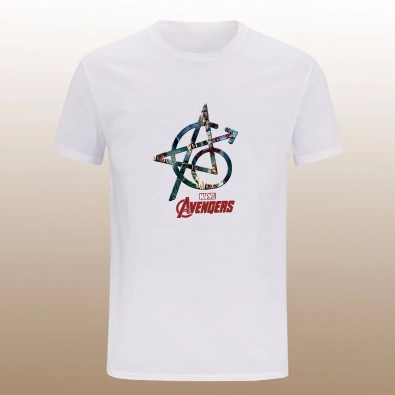 Новая модная футболка MARVEL для мужчин, летний топ с принтом Мстителей, хипстерская безрукавка, femme, хип-хоп Футболка "Аниме" wo для мужчин, уличная