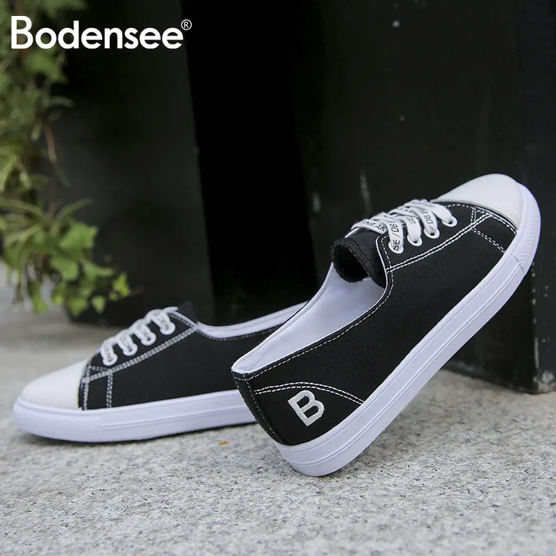 

2019 Autumn Woman Shoes Fashion New Woman Canvas Shoes Woman Ladies Breathable Cute Heart Flats Casual Shoes White Sneakers
