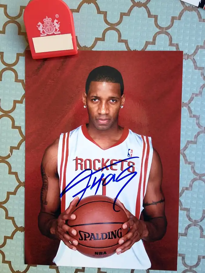 tracy mcgrady signed jersey