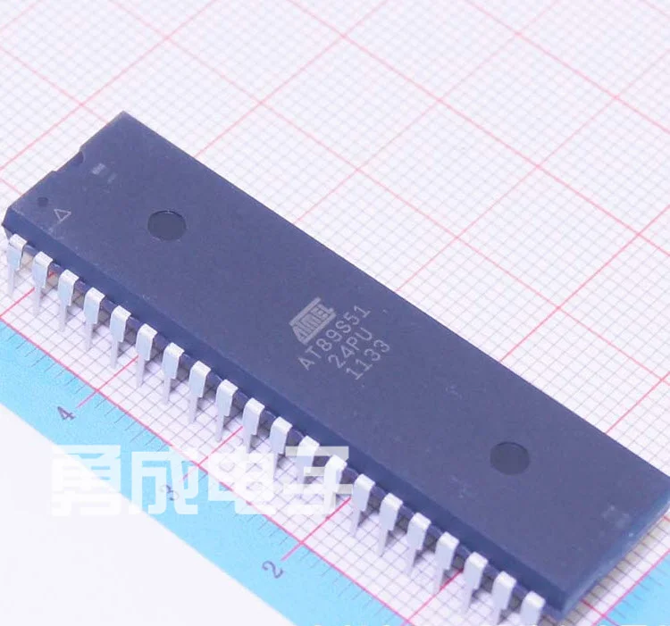 Linia DIP-40 AT89S51-24PU 8 bit flash mikrokontrolera oryginalny Linia DIP-40 AT89S51-24PU 8 bit flash mikrokontrolera oryginalny
