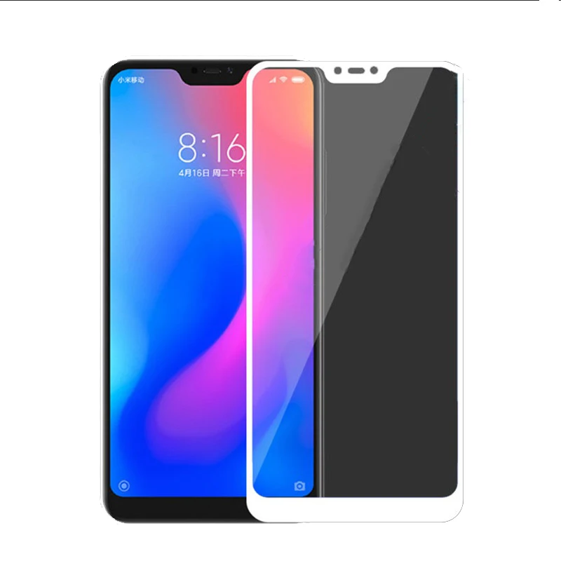 Защитная пленка из закаленного стекла для xiaomi mi A2 lite с уровнем твердости 9 H Защитная пленка с полным покрытием для xio mi A2 зажечь 2 A1 Защитная пленка для экрана на костюма героев аниме «mi A2 - Цвет: white