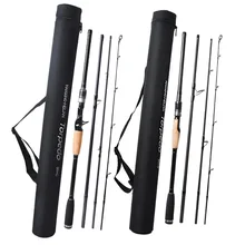 Lure Fishing Rod Ultralight Carbon Spinning Casting Rod 2 1m 2 4m 2 7m M Power