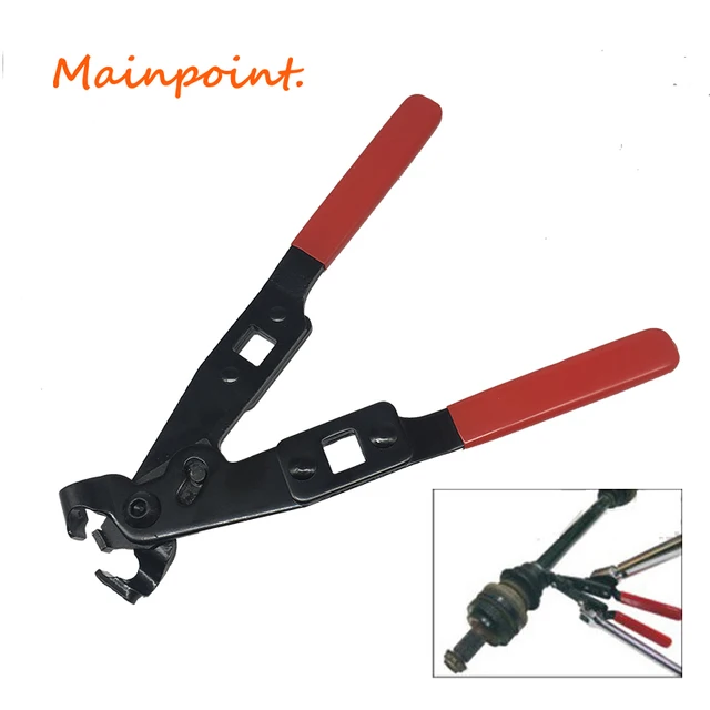 Red&Black CV Joint Axle Boot Clamp Pliers Tool Crimp Ear Type