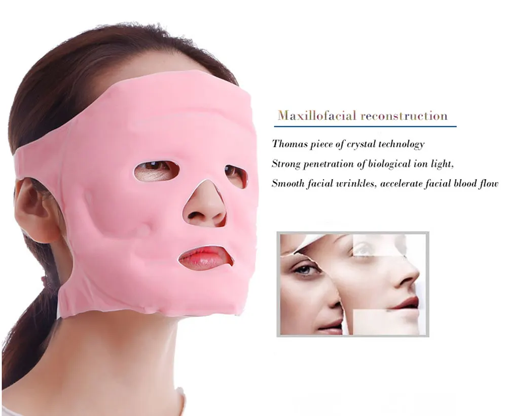 Турмалиновая магнитная маска для лица против морщин массажер для лица грелку для лица патч для лица Инструменты для ухода за кожей расслабляющий для красоты продукты