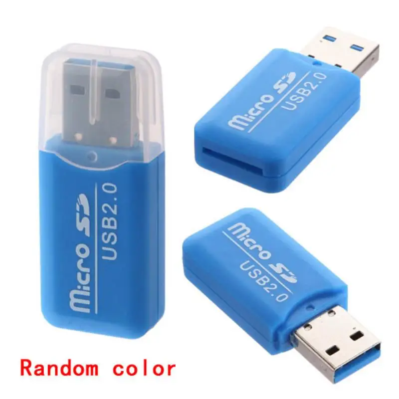 Mini USB2.0 High Speed Micro SD T-Flash TF Memery Card Reader Adapter For PC Laptop Computer Accessories
