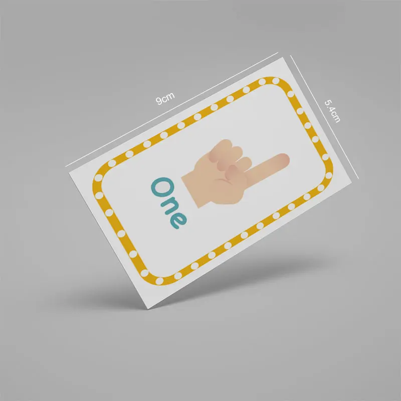 Montessori Digital Cards with Clips Set Language Materials Educational Learning Toys for Toddlers Juguetes Brinquedos MH0264H