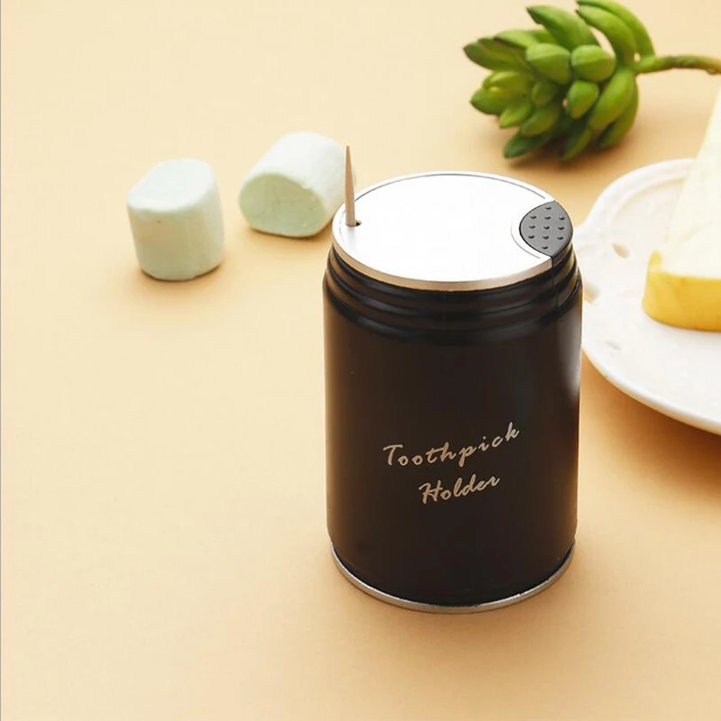 

Automatic Creative Cola Toothpick Holder Container Household Table Portable Toothpick Storage Box Toothpick popular Dispenser