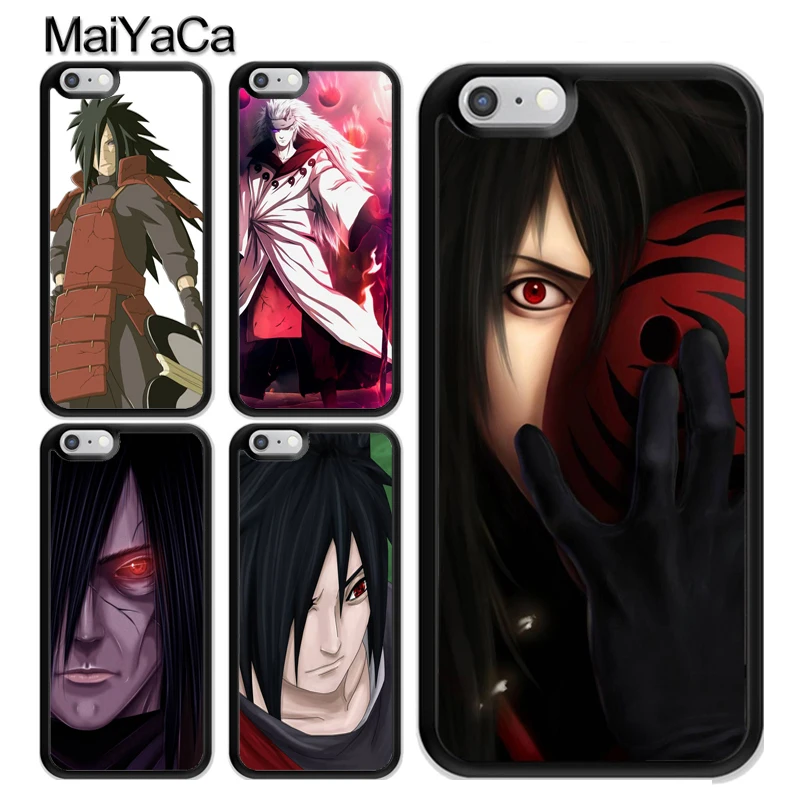 

MaiYaCa Madara Uchiha Naruto Anime TPU Plastic Phone Case For iPhone X XR XS MAX 6 6s 7 8 Plus 5 5s SE Back Cover Coque
