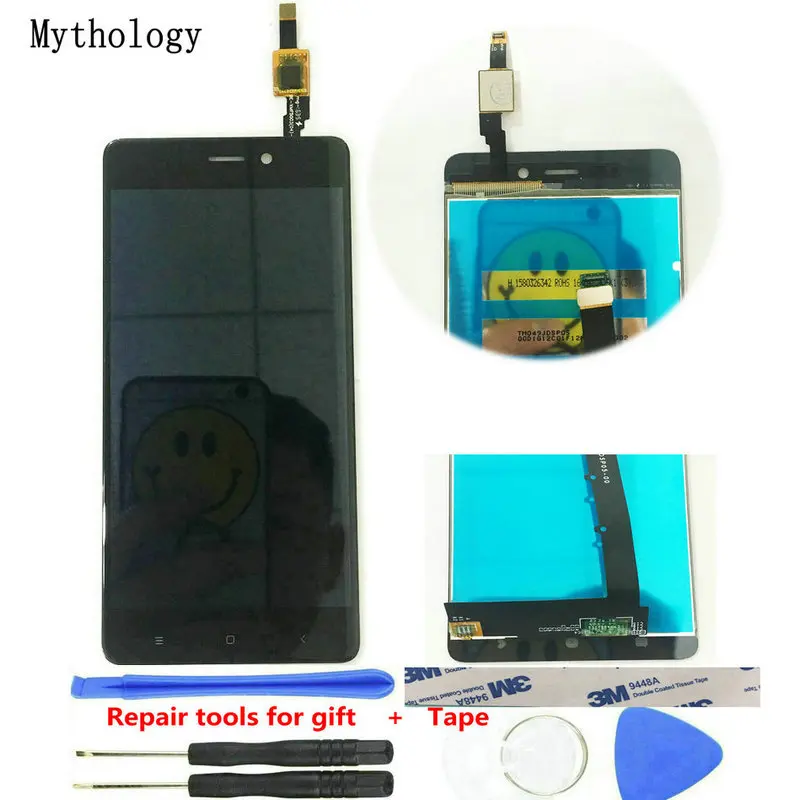 

Mythology For Xiaomi Redmi 4 Touch Screen Display Digitizer 2GB RAM 16GB ROM 5.0"Mobile Phone Panel LCDs