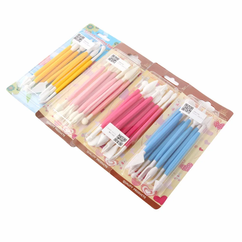 16 Patterns Fondant Cake Decorating Flower Modelling Tools