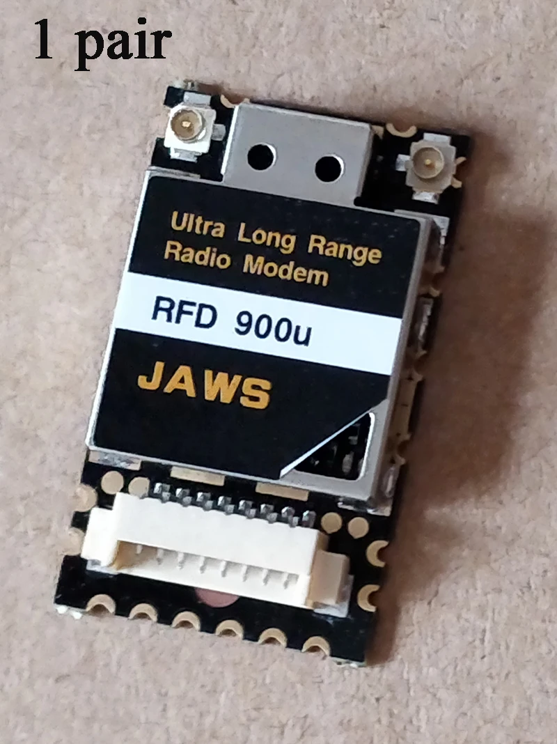 1Pair 10KM Ultra Long Range  24db RF900Mini 915MHz RFD 900U 3DR Radio Telemetry Modem Module For RC Drone