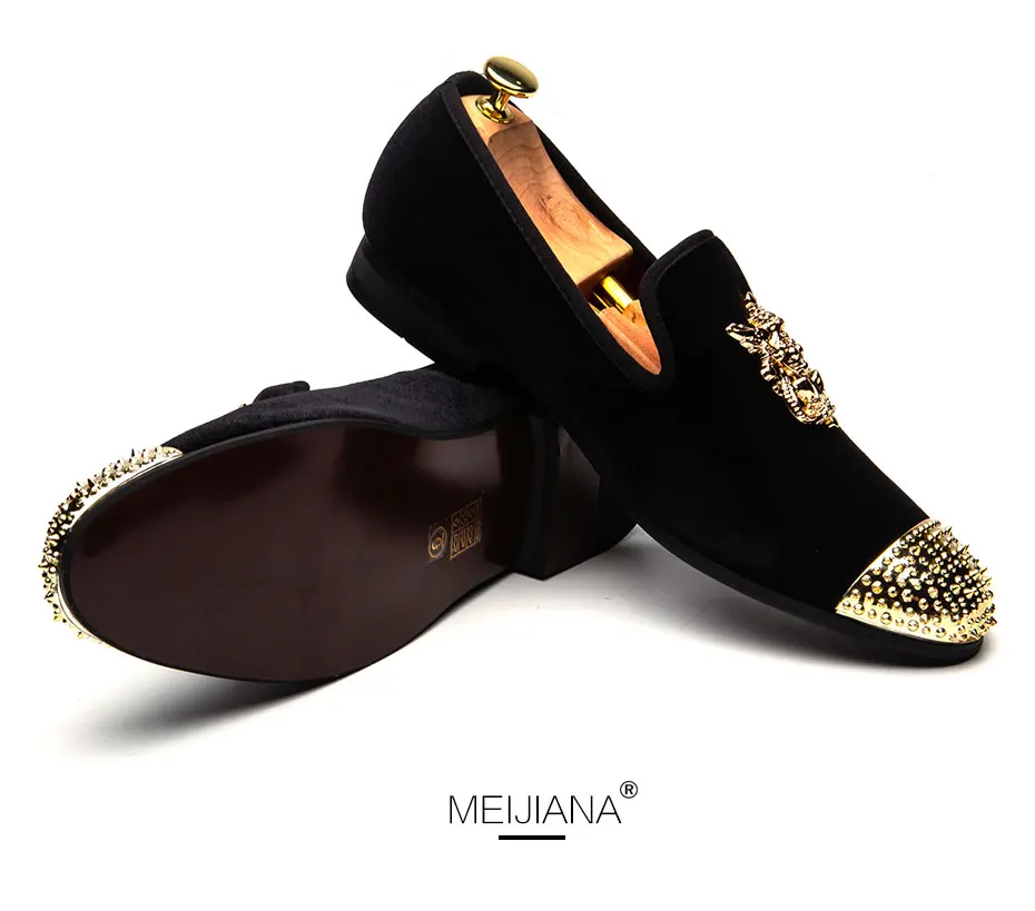 Men Loafers Leather Men Casual Shoes Handmade Fashion Comfortable Breathable Men Shoes -