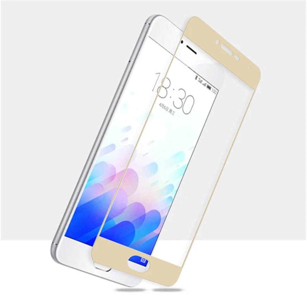 3D закаленное стекло для Meizu U10 полное покрытие 9H защитная пленка Защита экрана