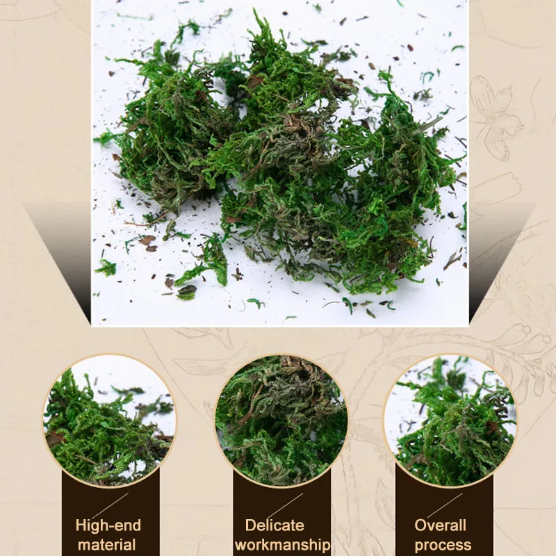 

Dried Artificial Moss Lining Decor Flower Hanging Baskets Gardening Crafts GQ999