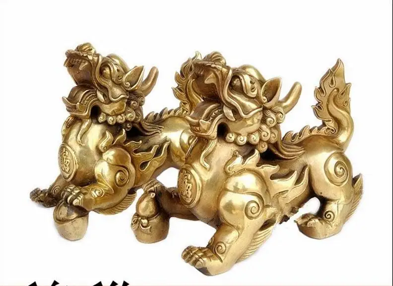 SUIRONG---228+++The copper ornaments brave lucky talisman and large Home Furnishing Feng Shui crafts | Дом и сад
