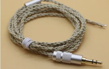 

diy earphone wire silver plated single crystal copper wire