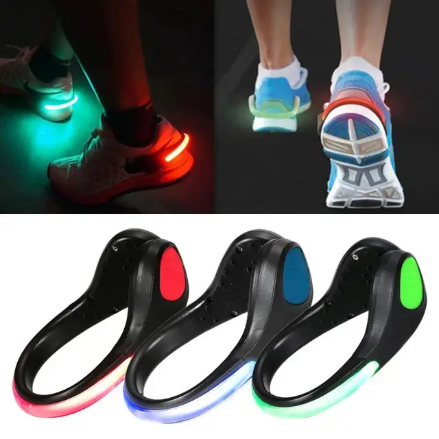 Creatively Shoes Led Outdoor Night Luminous Shoe Clip Light Night Safety Warning Bike Cycling Running Sports Sneakers Lightings Creatively Shoes Led Outdoor Night Luminous Shoe Clip Light Night Safety Warning Bike Cycling Running Sports Sneakers Lightings