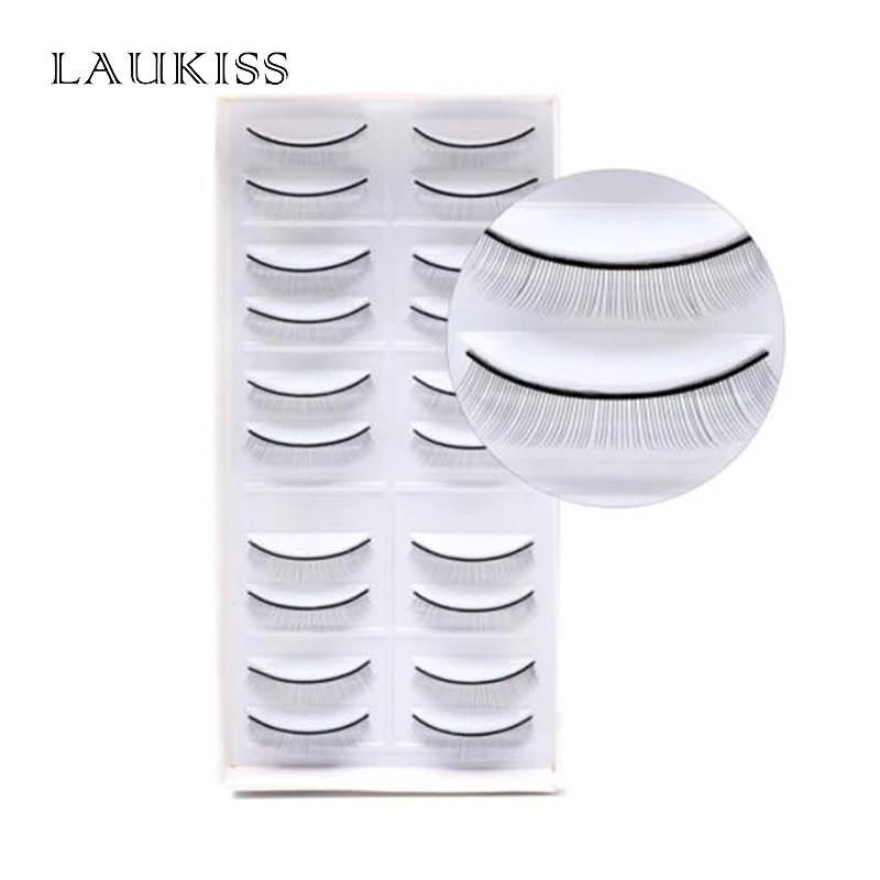 

10/20 Pairs/Set False Eyelashes Handmade Training Lashes For Beginners Teaching Lashes Eye Extension Tools Practice Hot Sale