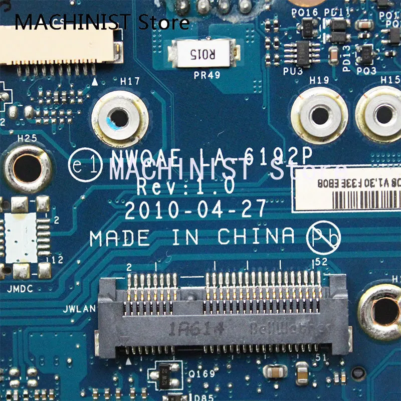 LA 6192P HD5650M для Toshiba satellite A665D A660D ноутбук материнская плата K000108490 DDR3 гнездо