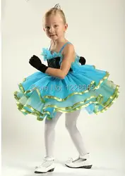 Бесплатная доставка балет Платья для женщин для Балетные костюмы Выступления подростков нарядные платья-пачки для юниоров Классическая