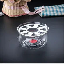 6 компл./упак. ручной работы Термостойкое стекло база чайник теплый держатель нагревательная база колба для подогрева чая аксессуары для чайника держатель