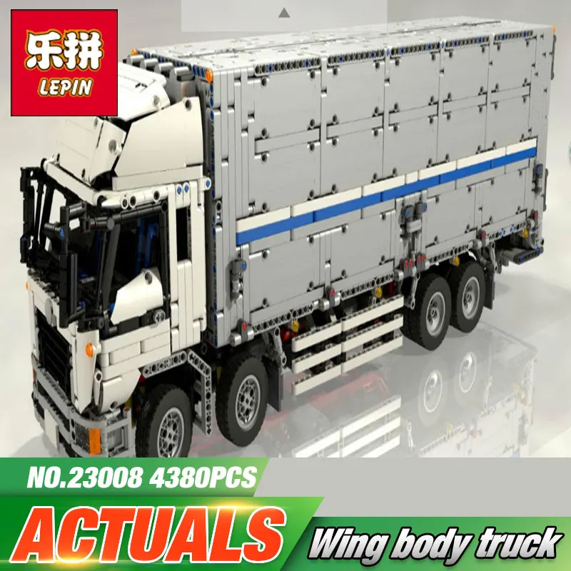 

Lepin 23008 4380Pcs New Technical Series The MOC Wing Body Truck Set 1389 Building Block Bricks Children Educational Toys Gift