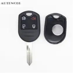 AUTEWODE новый автомобиль дистанционного ключа Shell для Ford Edge F150 250 350 ключа автомобиля заглушкой 433 мГц Нет чип автозапчасти 1 шт