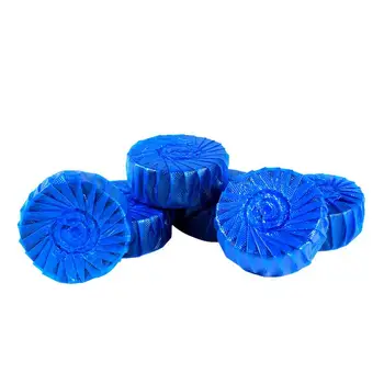 

10pcs Powerful Disposable Toilet Cleaner Automatic Flush WC Toilet Bowl Deodorizer Helper Fragrant Ball Bathroom Cleaning Tool